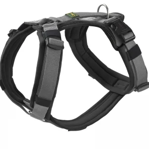 Sonderangebot HUNTER Geschirr Maldon Up 47-69/S-M schwarz/grau